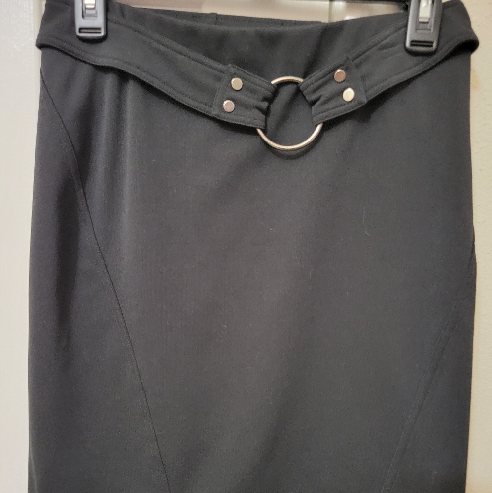Express Black Mini Skirt